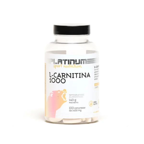 L-CARNITINA-1000-100cp L-CARNITINA 1000 90 TAV - immagine 1