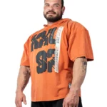MAGLIA RAG TOP XXL97 HOODY ARANCIONE (2474-833)