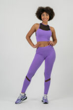 NEBBIA LEGGINGS LILLA - immagine 2