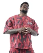 MAGLIA RAG TOP CAMO BOSTON BORDEAUX (2999-409)