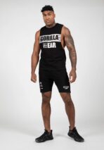 GORILLA LOPEZ DROP TANK TOP BLACK - immagine 6