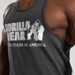 GORILLA CLASSIC TANK TOP DARK GREY