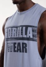 GORILLA LOPEZ DROP TANK TOP STONEWASH BLUE