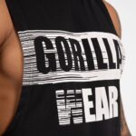 GORILLA LOPEZ DROP TANK TOP BLACK