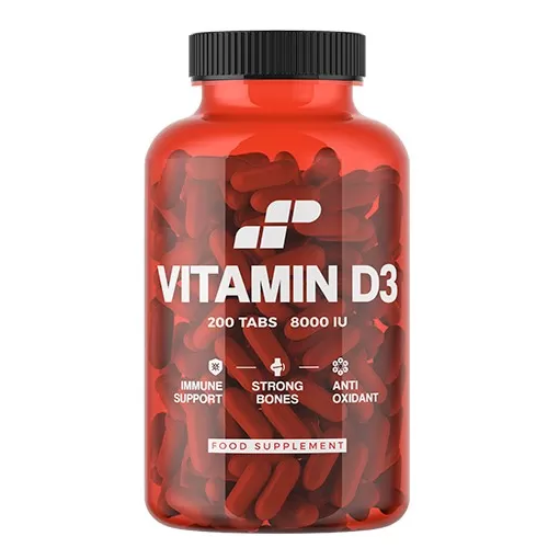 MP-NUTRITION-Vitamin-D3-8000IU-200-tabs-1 VIT. D3 8000 IU 200TABS - immagine 1