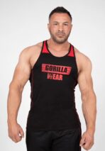 GORILLA WALLACE TANK TOP  BLACK RED - immagine 2