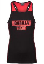 GORILLA WALLACE TANK TOP  BLACK RED