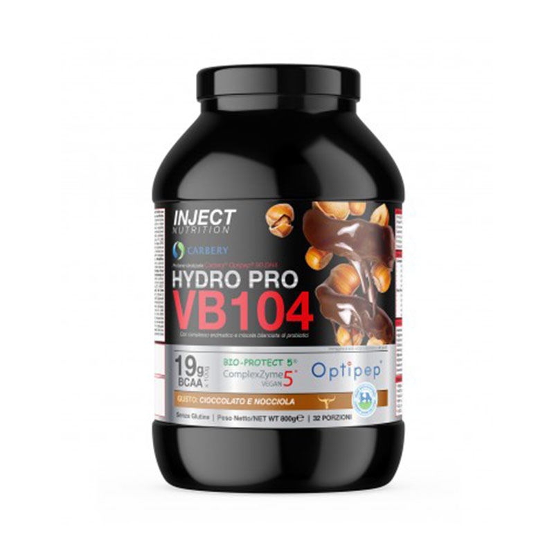 hydro-pro-vb-104-optipep-90-dh4-800g-inject-nutrition HYDRO PRO VB 104 800 GR - immagine 1