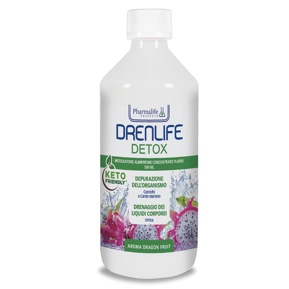 2141NA-1000px-Drenlife-Detox-dragon DRENLIFE DETOX 500ML DRAGON FRUIT - immagine 1